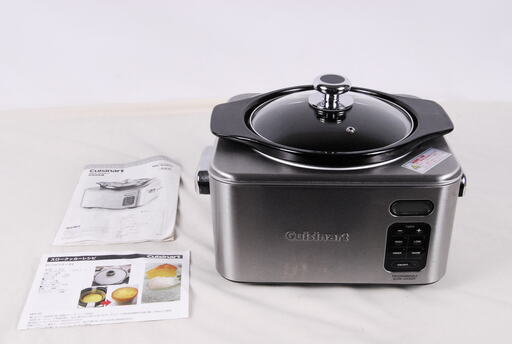 2482 Cuisinart クイジナート PSC-400PCJ スロークッカー2013年製 調理器具 取扱説明書付 愛知県岡崎市 直接引取可 エビス