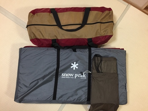 アメニティドームM　マット・シートセット　スノーピーク