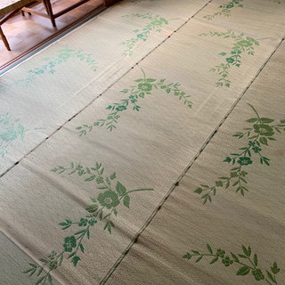 大きいサイズ　いぐさ　花むしろ　敷物　ラグ　6畳