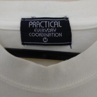 男性夏物シャツＭサイズ白色の画像