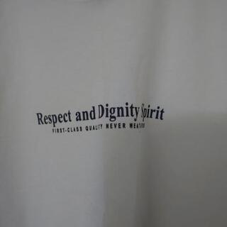 男性夏物シャツＭサイズ白色の画像