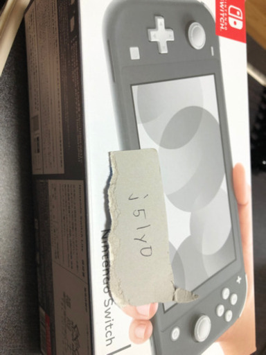 取引中お返事×   Switch Lite グレー新品未開封