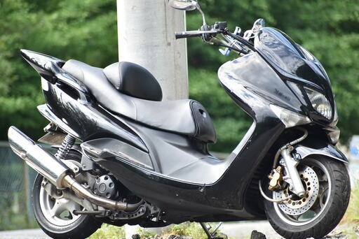 ☆YAMAHA＊マジェスティ125＊エアロカスタム＊ボアアップ160cc＊ピストンシリンダー新品＊WAKO’Sオイル交換済☆下取り全国配送も可能です☆彡