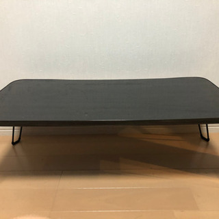 ローテーブル　鏡面　折り畳み可の画像