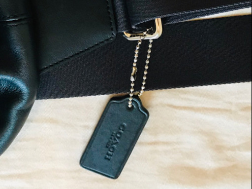 ☆美品☆ COACH コーチ ショルダーバッグ F54787 ブラック 男女兼用