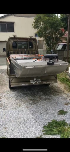 アルミボート アルミバスボート 11ftフルセット免許不要艇