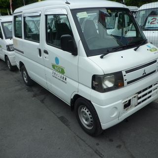 軽バン専門店大量入庫　ミニキャブバン　バイヒューエル車　車検２年...