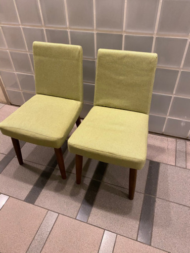 取引中　無印良品　テーブル　イス×2 セット　13000円で