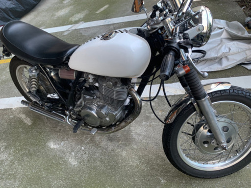 SR400 セパハン　カフェカスタム