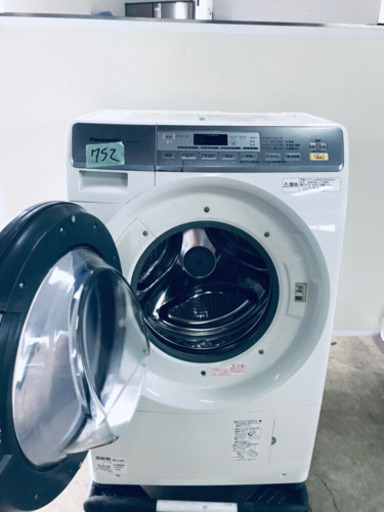 752番 Panasonic✨ドラム式電気洗濯乾燥機✨NA-VD100L‼️