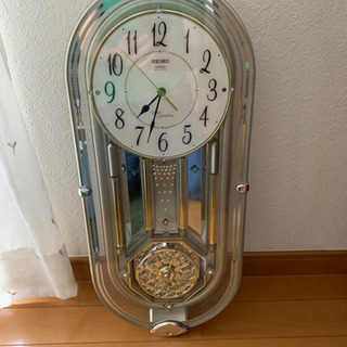 SEIKO電波　メロディ　置き時計　ディズニー