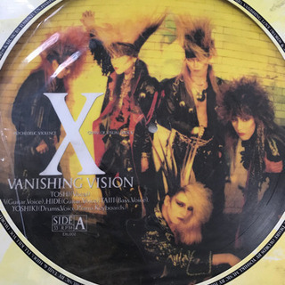 エックス　Ｘ　両面ピクチャーレコード　VANISHING V I...
