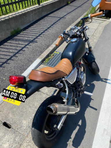 エイプ50エンジン載せ替え80ccボアデイトナ