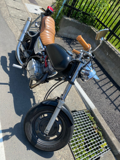 エイプ50エンジン載せ替え80ccボアデイトナ