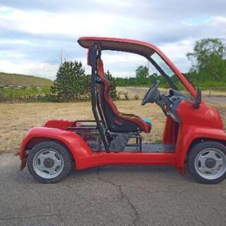 交換可！コムスロング 電気自動車 ミニカー登録 アラコ トヨタ車体レカロの画像