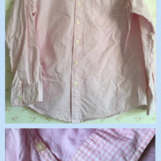 【値下げしました】UNIQLO 150cmキッズシャツ