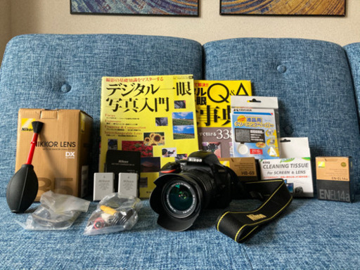【美品＋オマケ多数！！】Nikon D5500 ★Wi-Fi搭載・動画撮影可能