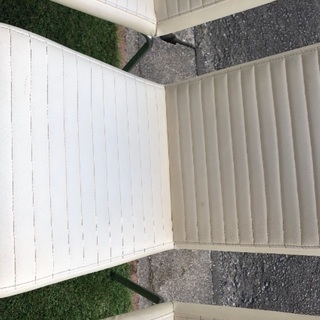 イス・ダイニングチェア・白の画像