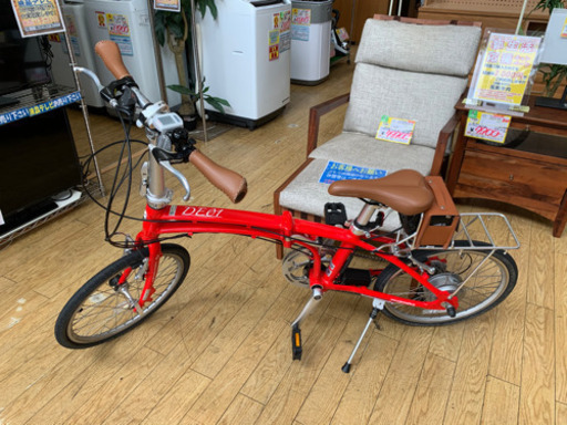 極美品 DAYTONA DE01 20インチ折り畳み電動アシスト自転車 デイトナ ミニベロ