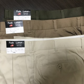 【新品】男性用パンツ３本の画像