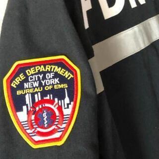 FDNYニューヨーク消防救急隊員ファイヤーマンコート　EMS 本物の画像