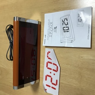 【未使用】アラームクロック　置時計の画像