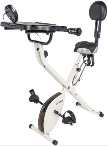 エアロバイク　デスク付き