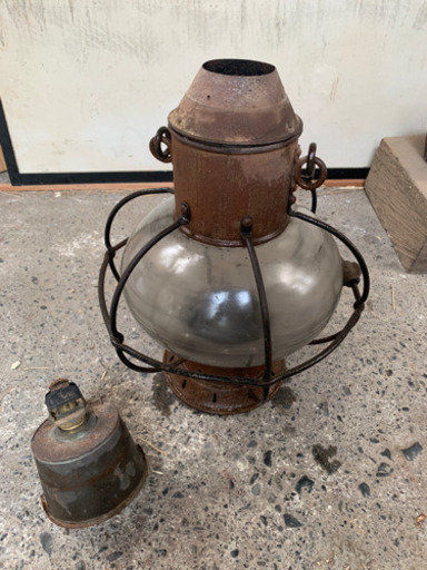 アンティーク  アルコールランプ  大型