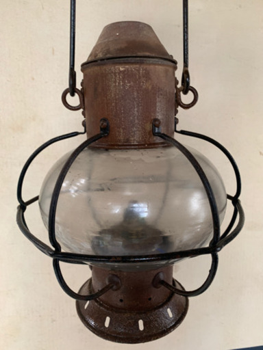 アンティーク  ランプ    大型