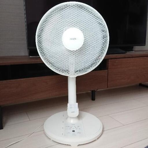 使用頻度極少！ リモコン付扇風機