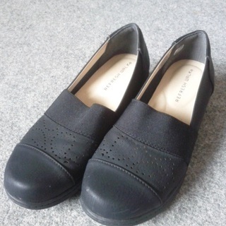 靴　黒　24.5　女性用　無料　ほぼ新品　引き取りは希望者様