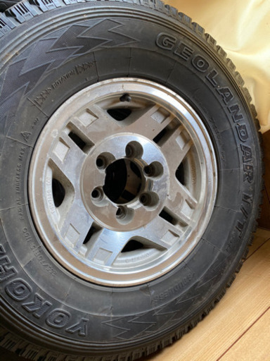 265/70/15 トヨタ純正アルミ　タイヤ4本セット