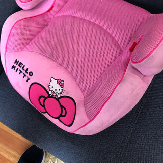 無料！！😄ジュニアシート✨かなり汚れあり✨もったいないので洗ってご使用ください！！の画像
