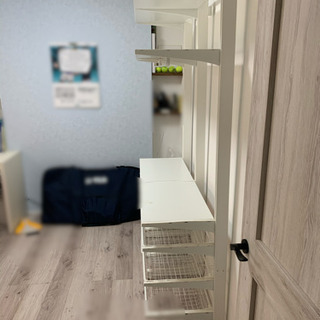 IKEAスチール棚