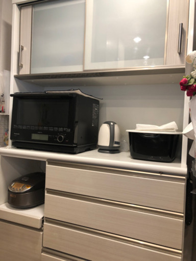 決まりました　値下げしました　ニトリ　食器棚