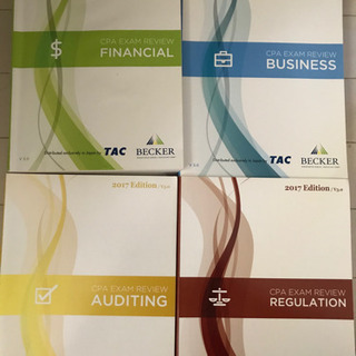 TAC USCPA 米国公認会計士　Beckerコースの画像