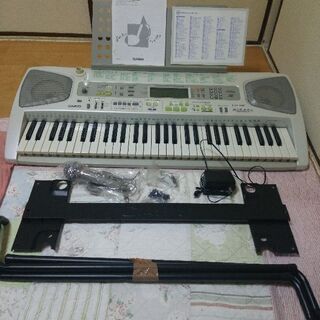 CASIO LK-58電子ピアノ付属品セット値下げしました。