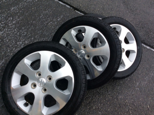 スズキ純正 14インチ バリ山✨