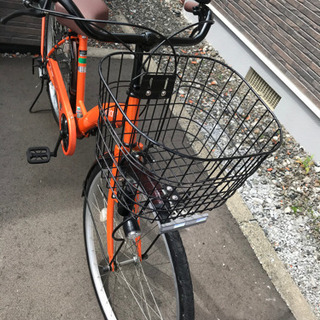 自転車　26インチ　ノーパンクタイヤ