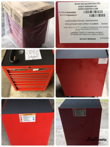 [郵送可][工具セット]スナップオン　ロールキャブ　新古品　KRA4008EK