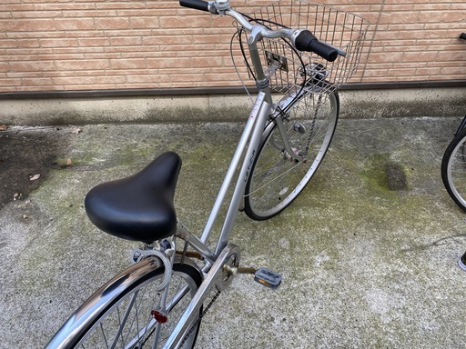 シティサイクル　LETICIA　27インチ 内装5段変速 シルバー