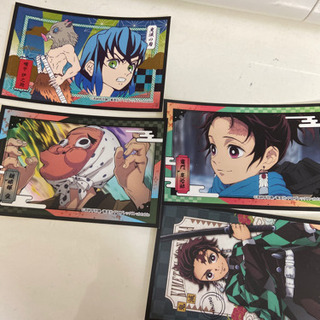 鬼滅の刃　シール４枚　炭治郎　他