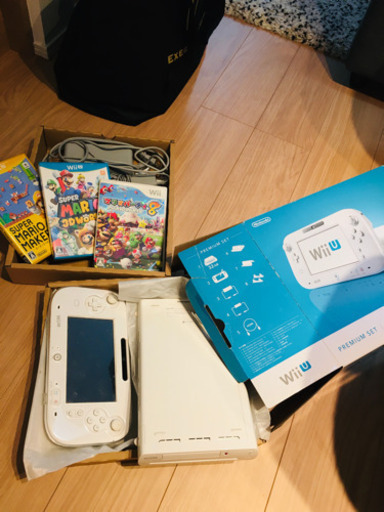 WiiUとマリオゲーム3本セット