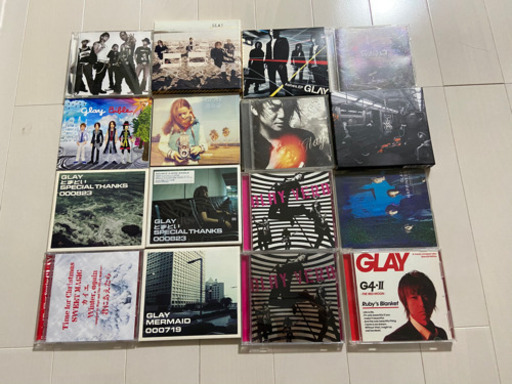 GLAY  CD、DVDまとめ売り