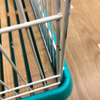 アイリスオーヤマ✨激安！ラビットゲージ✨サビ・一部スノコ傷みあり✨幅60×奥行43×高さ43ｃｍ　ペット・小動物に(^^♪の画像