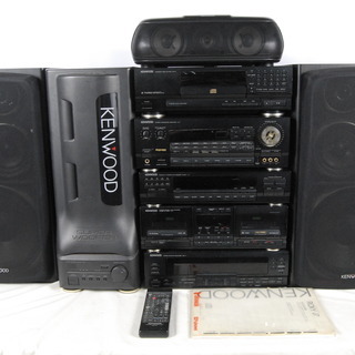 2597 KENWOOD ケンウッド ROXY J7 システムコンポ S-7i T-7i X-7i DP-7i A-7i GE-7i CS-6 SW-9 取扱説明書 リモコン付 愛知県岡崎市 直接引取可　エビス