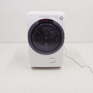 SHARP シャープ 保証付 コンパクトドラム洗濯機 洗濯7㎏ 乾燥3.5kg ES-S7C-WL 2018年製