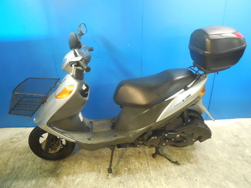 SUZUKI アドレスV125 銀 激安配送キャンペーン 諸経費無し 消費者還元店 点検済み 当日お渡し可 自賠責保険加入で乗れます 横浜 都筑 宮前