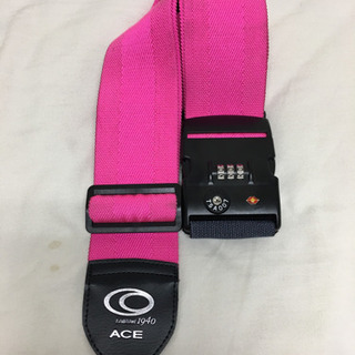 スーツケースベルト　エース　ピンク　ACE
