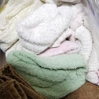 (終了)【差し上げます】中古ほつれタオル 大小 15枚～20枚くらい